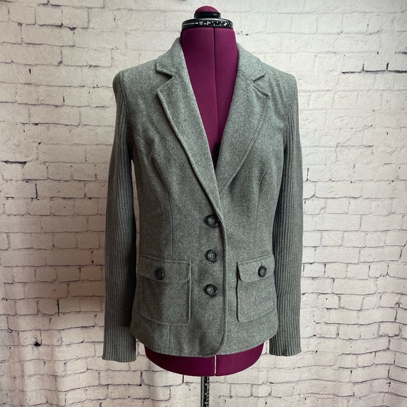 CAbi Jackets & Blazers - Cabi sweater jacket blazer gray size small